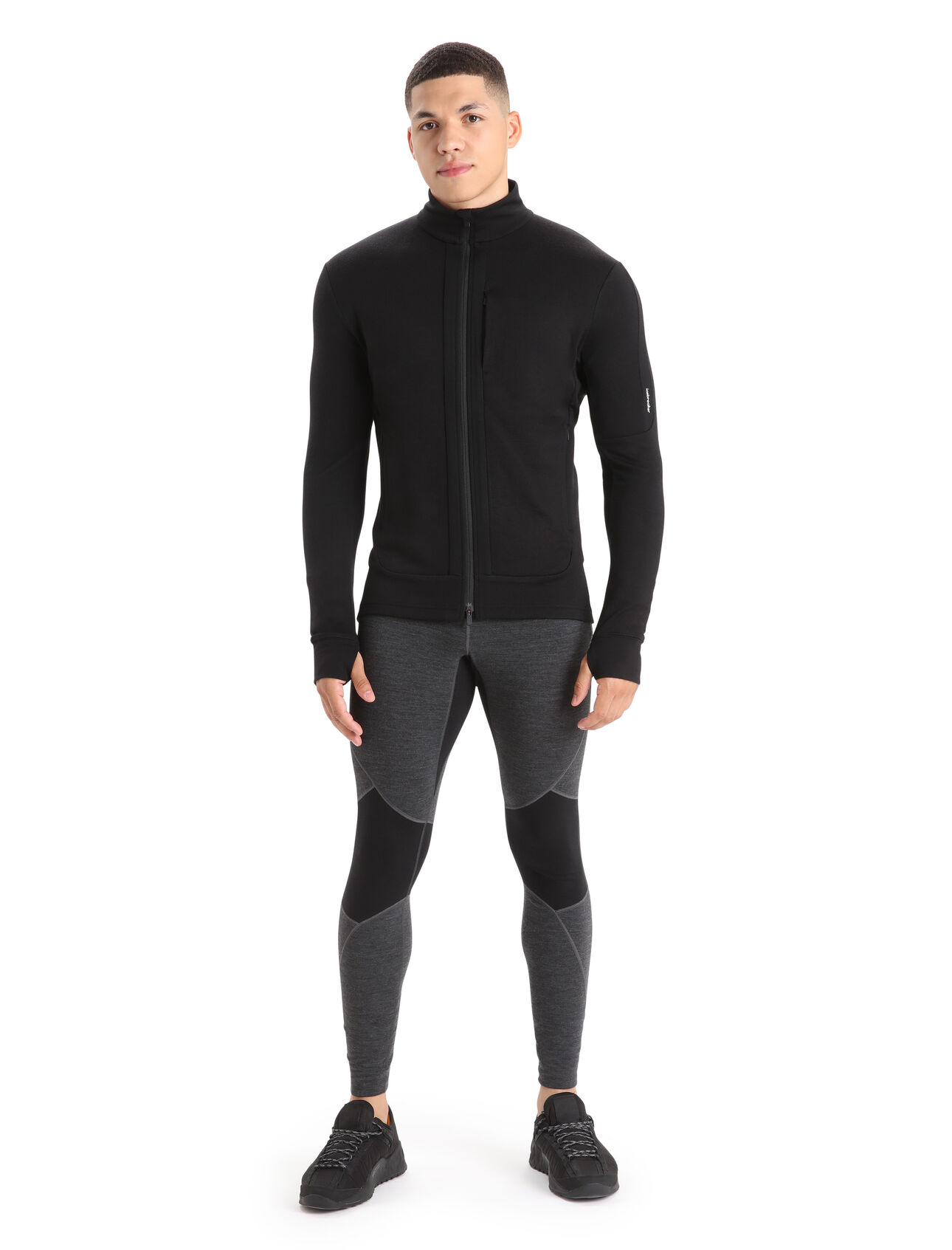 Men's Merino Quantum III Long Sleeve Zip Jacket
