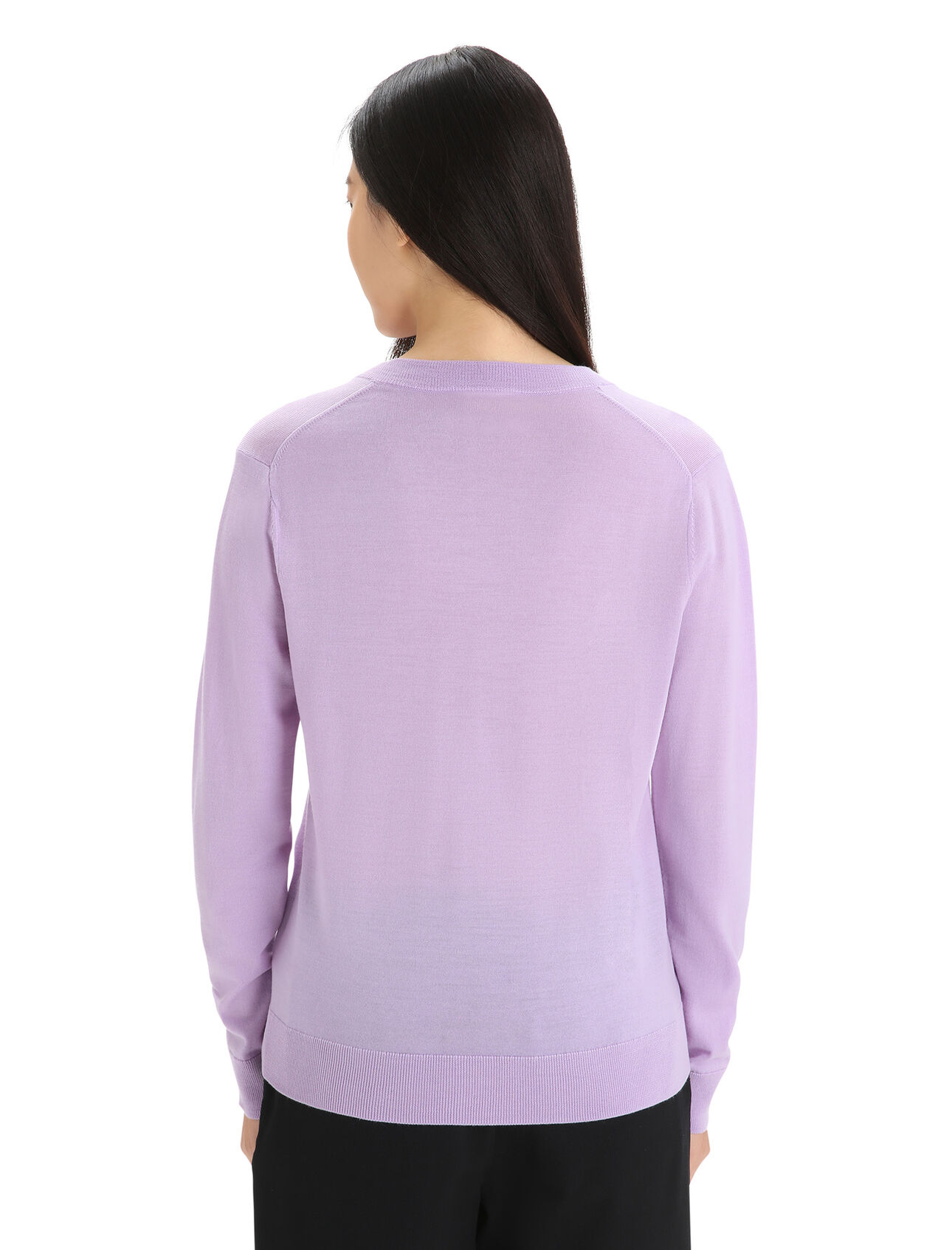 Women's Merino Wilcox Long Sleeve V Neck Sweater
