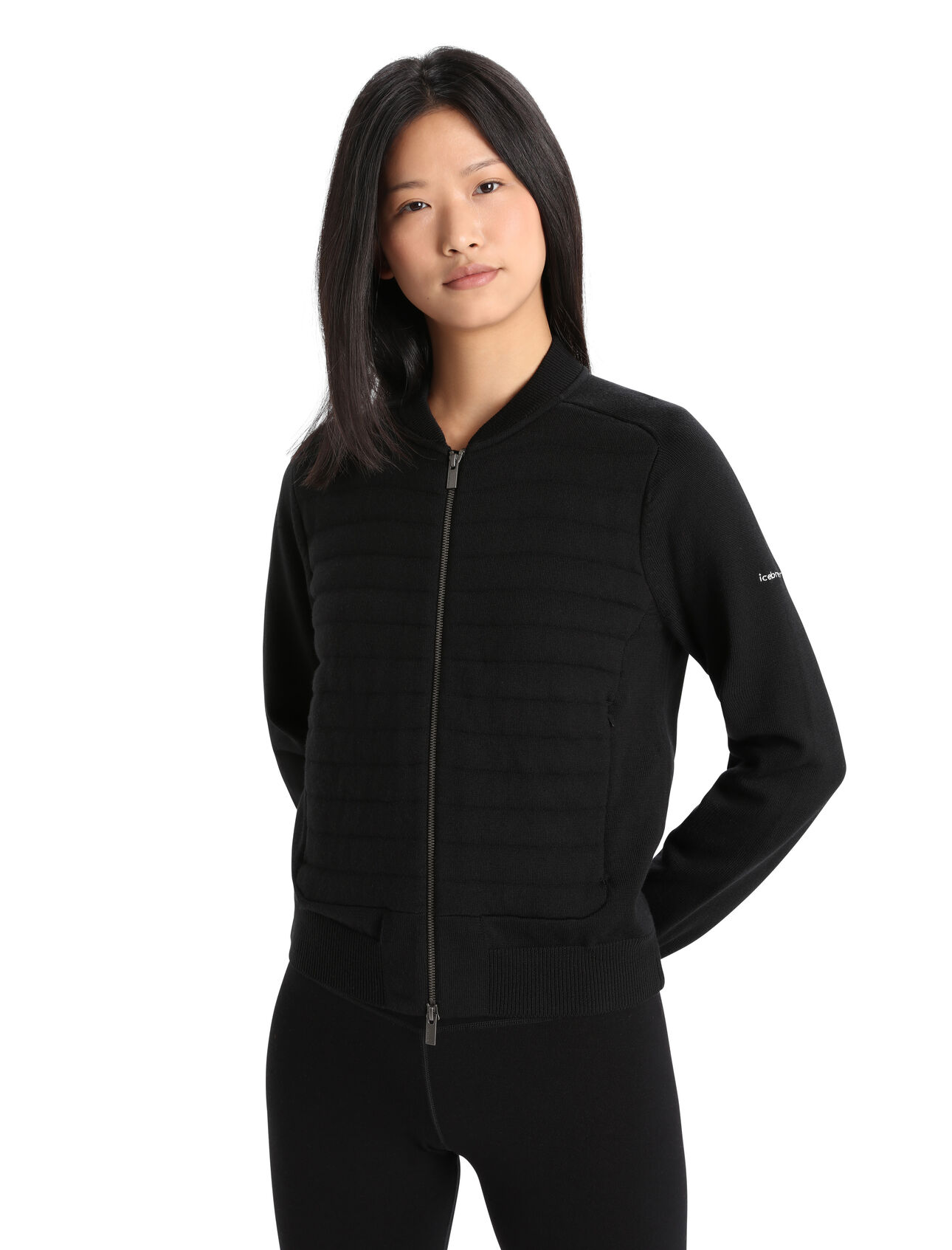 Women's icebreaker City Label ZoneKnit™ Merino Insulated Knit Bomber