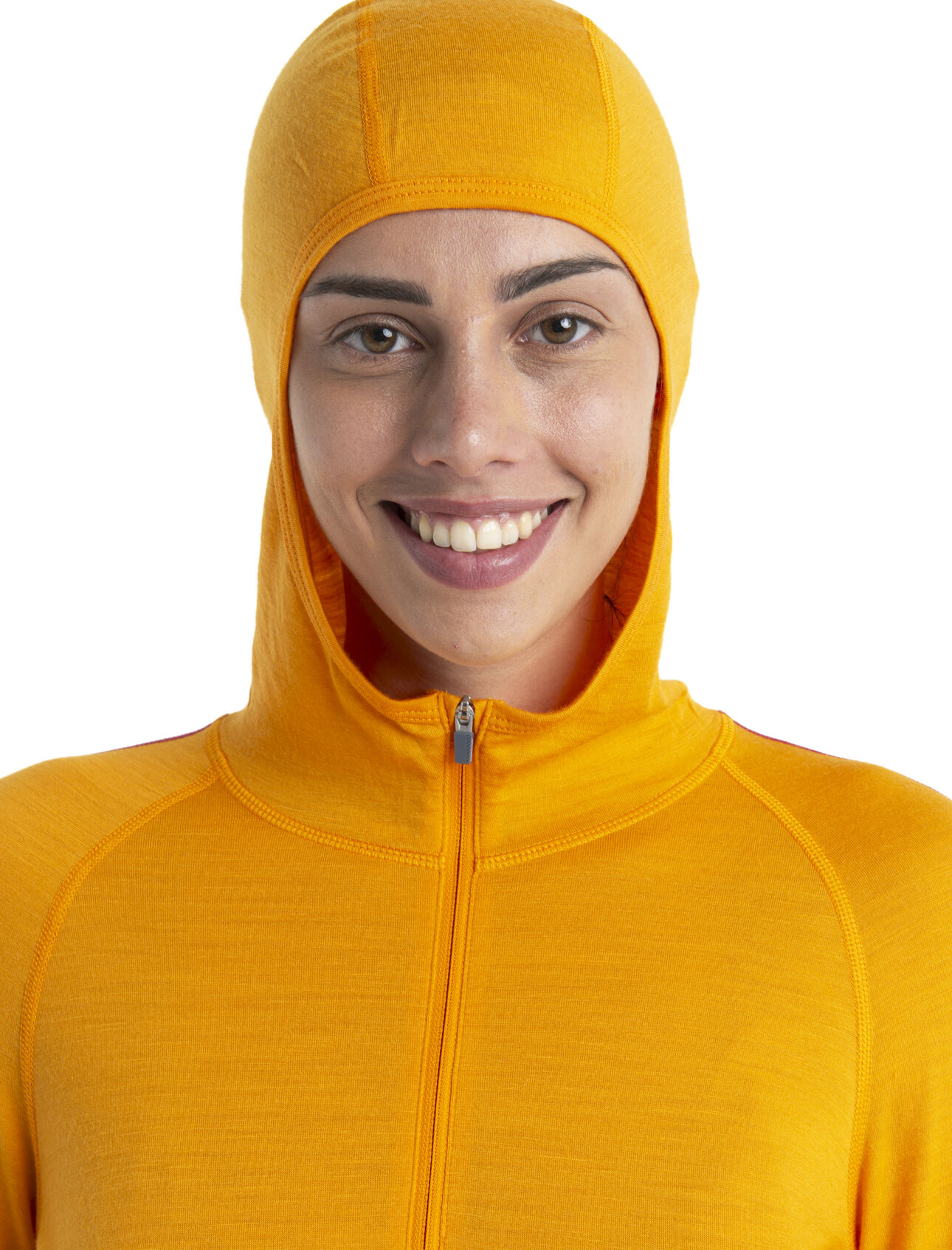 Women's Merino 200 Sonebula Long Sleeve Half Zip Thermal Hood