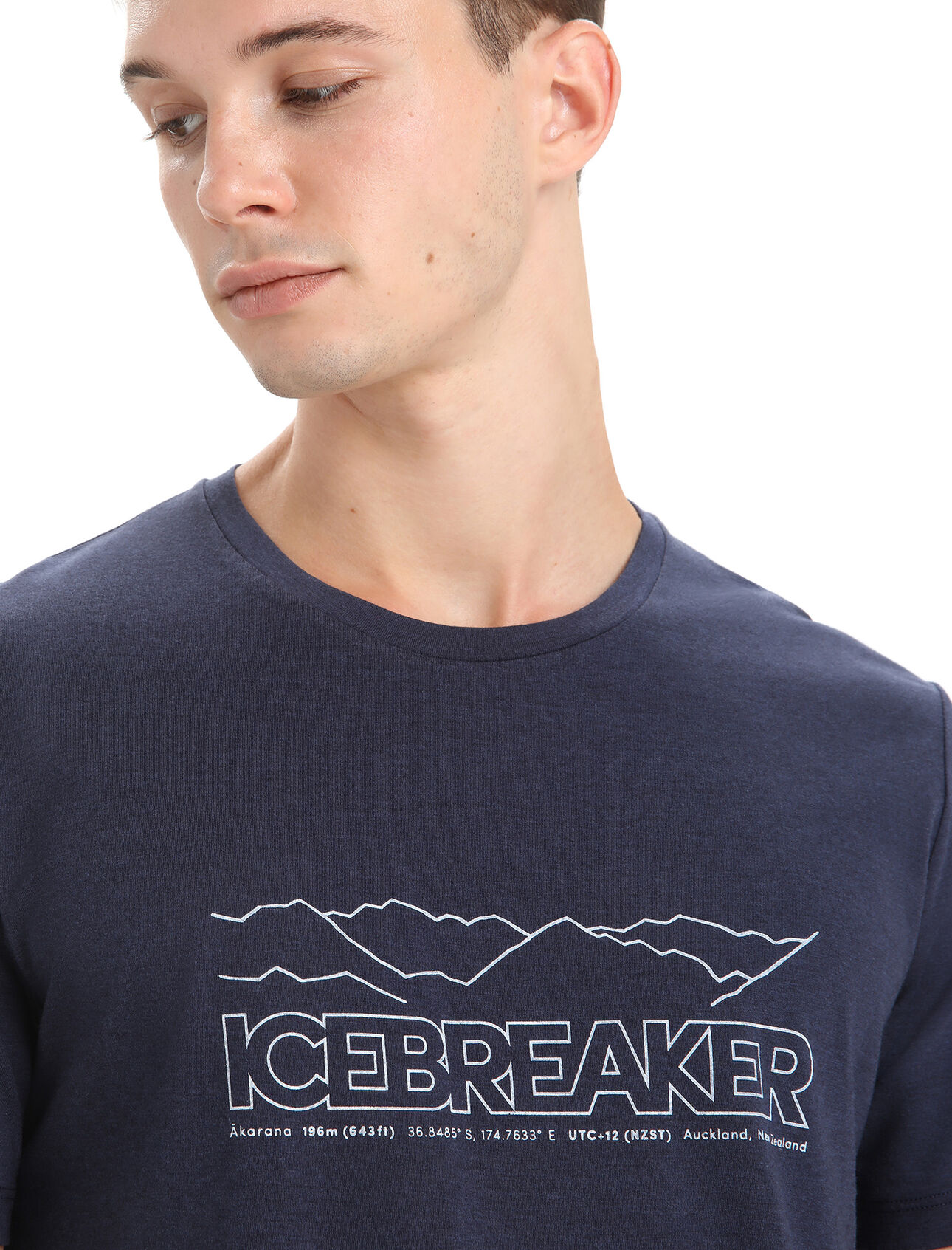 Men's Merino Central Classic Short Sleeve T-Shirt Icebreaker Story