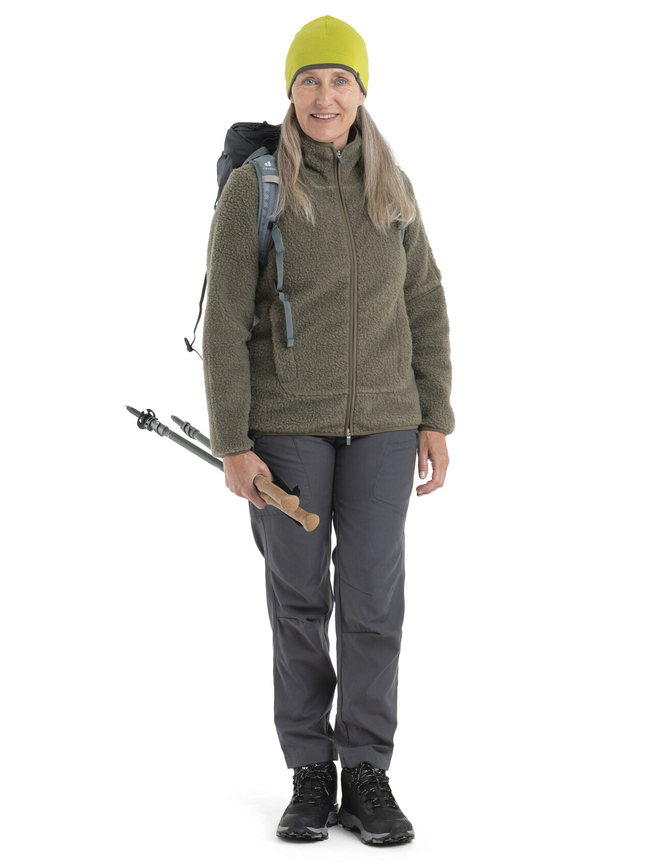 Women's RealFleece™ Merino High Pile Long Sleeve Zip Jacket