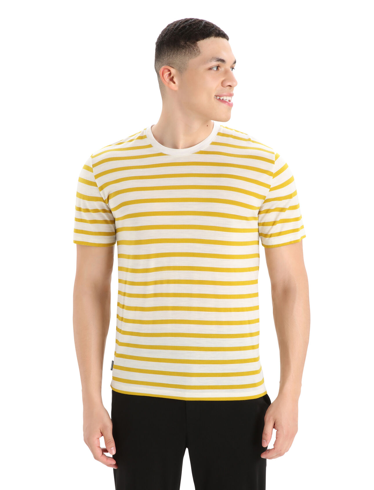 Men's Merino Drayden Short Sleeve T-Shirt Stripe