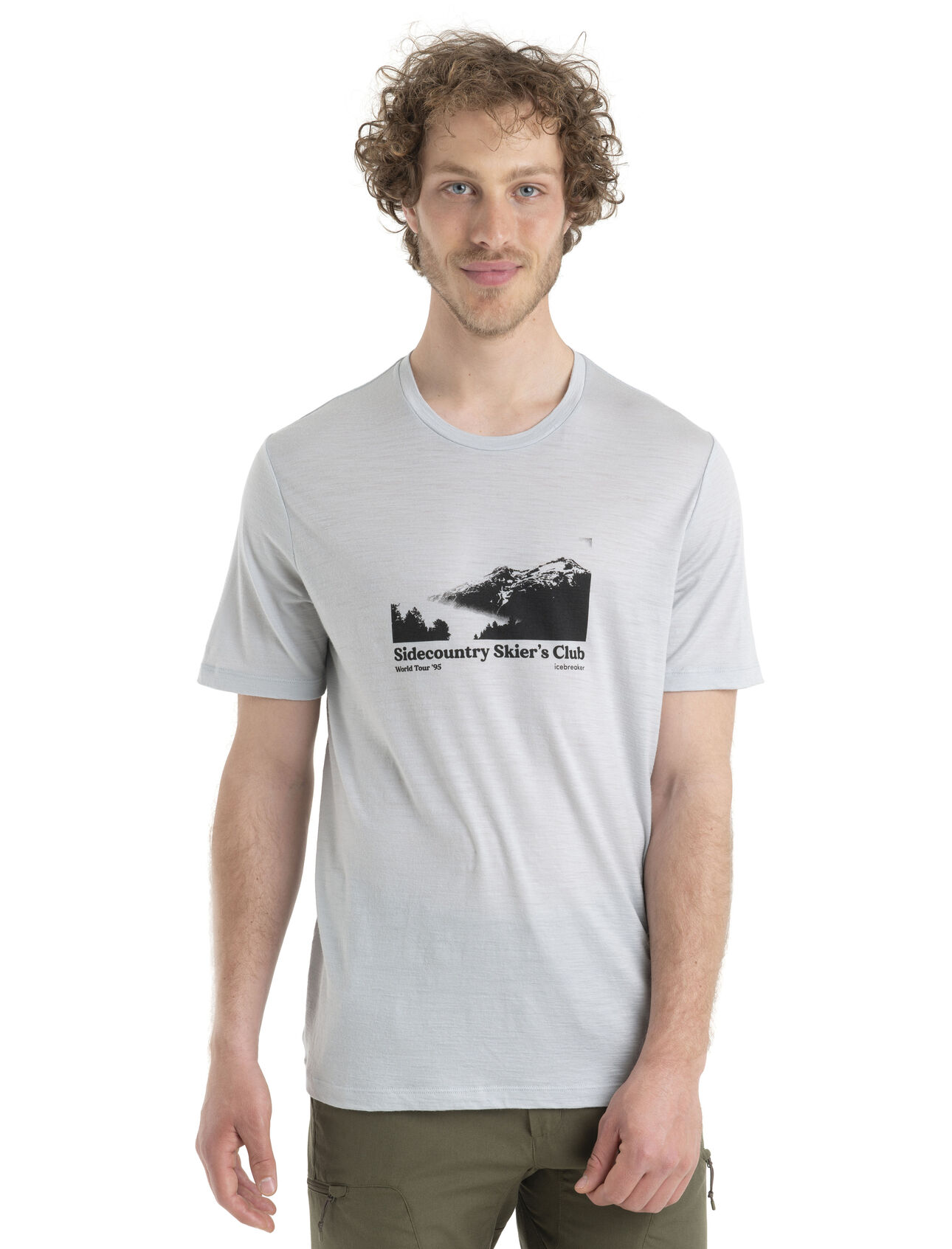 Men's Merino 150 Tech Lite II Short Sleeve T-Shirt Sidecountry Skiers Club