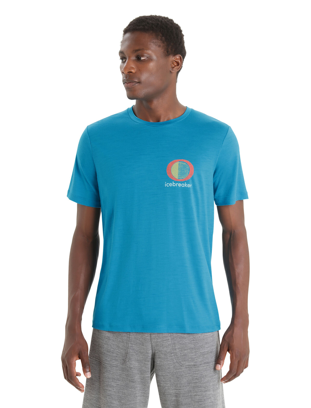 Men's Merino Tech Lite II Short Sleeve T-Shirt Spring Glow