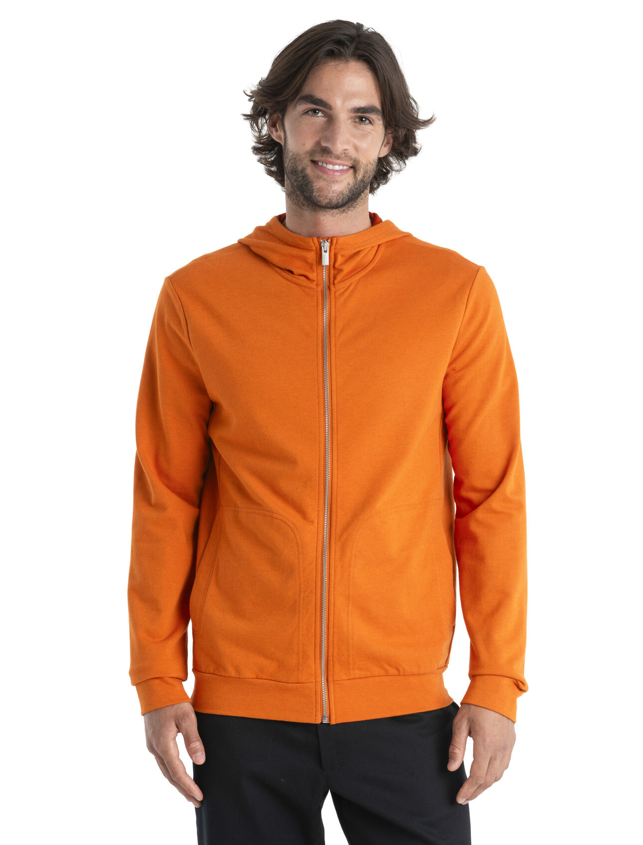 Men's Merino Central Classic Long Sleeve Zip Hoodie
