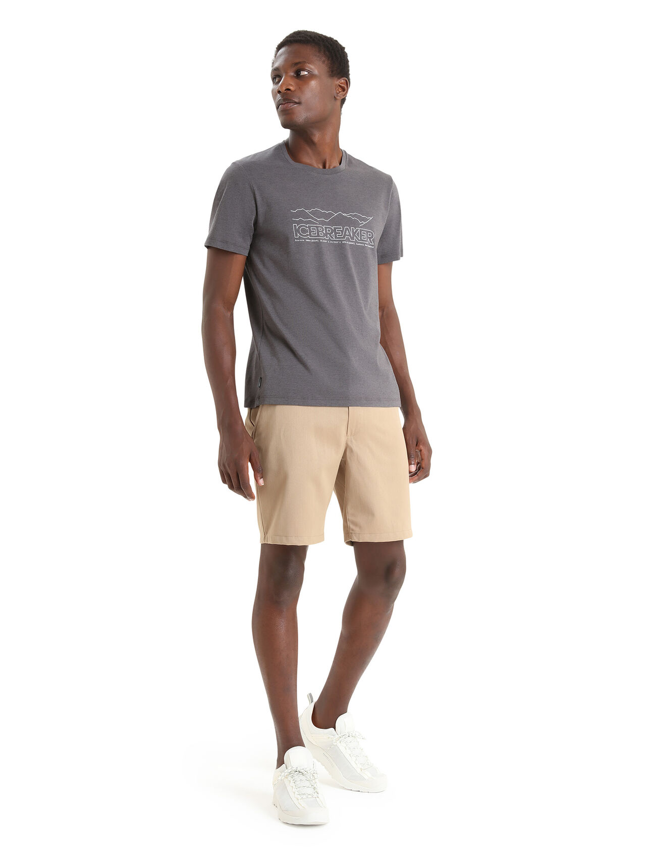 Men's Merino Central Classic Short Sleeve T-Shirt Icebreaker Story