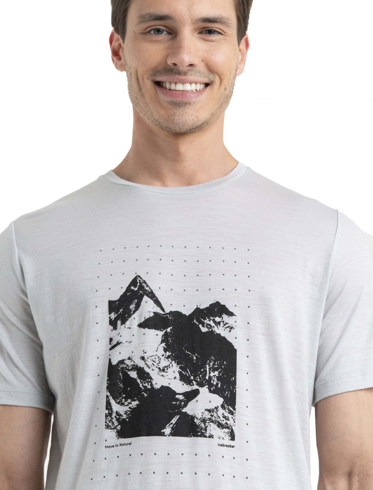 Men's Merino 150 Tech Lite II Short Sleeve T-Shirt Peak Grid