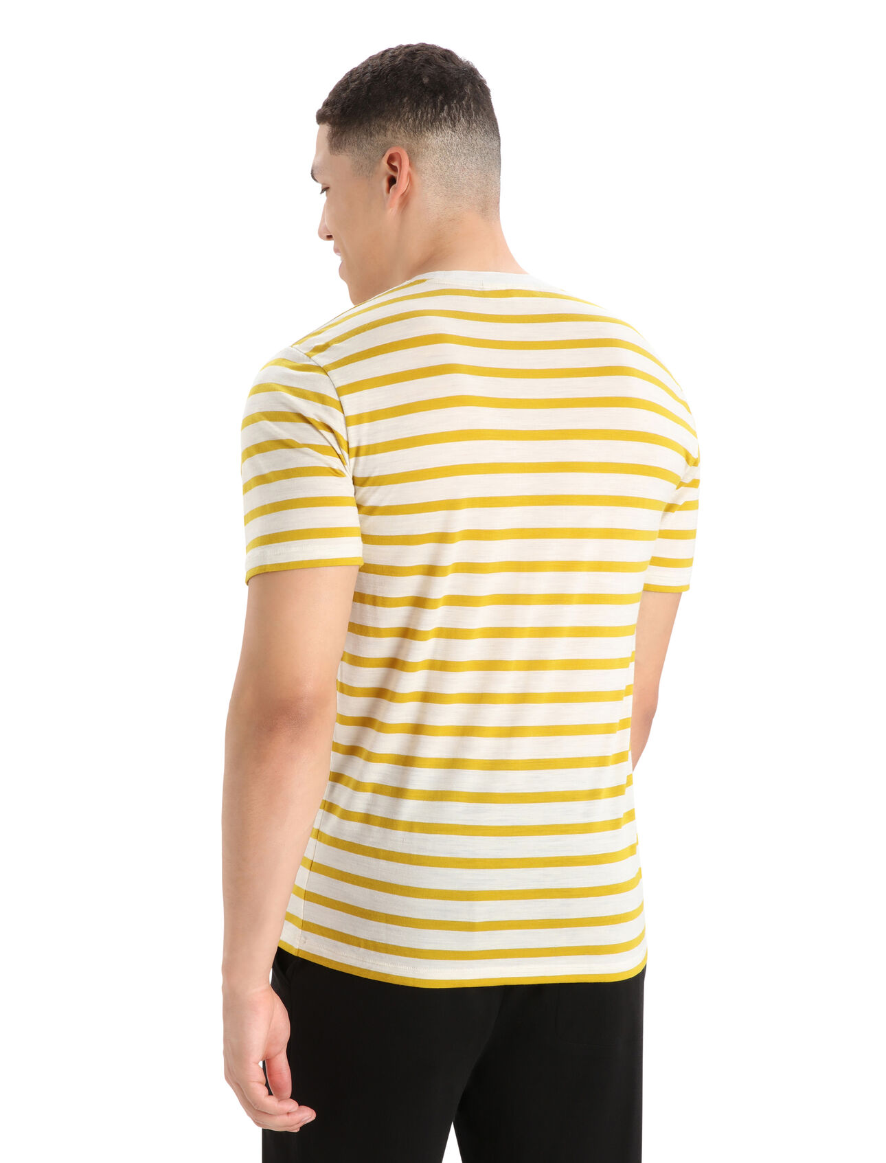 Men's Merino Drayden Short Sleeve T-Shirt Stripe