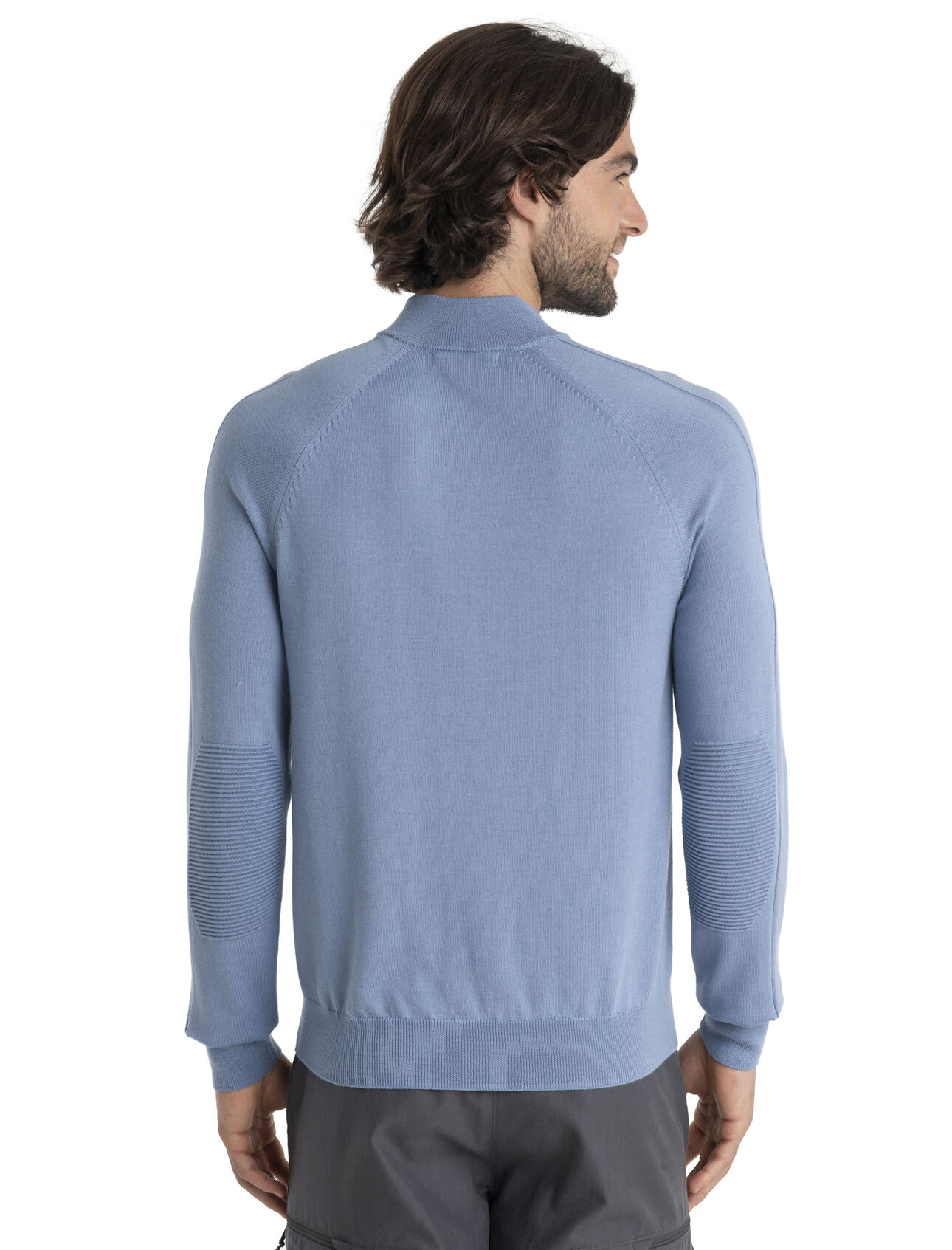 Men's MerinoFine™ Luxe Long Sleeve Half Zip Sweater