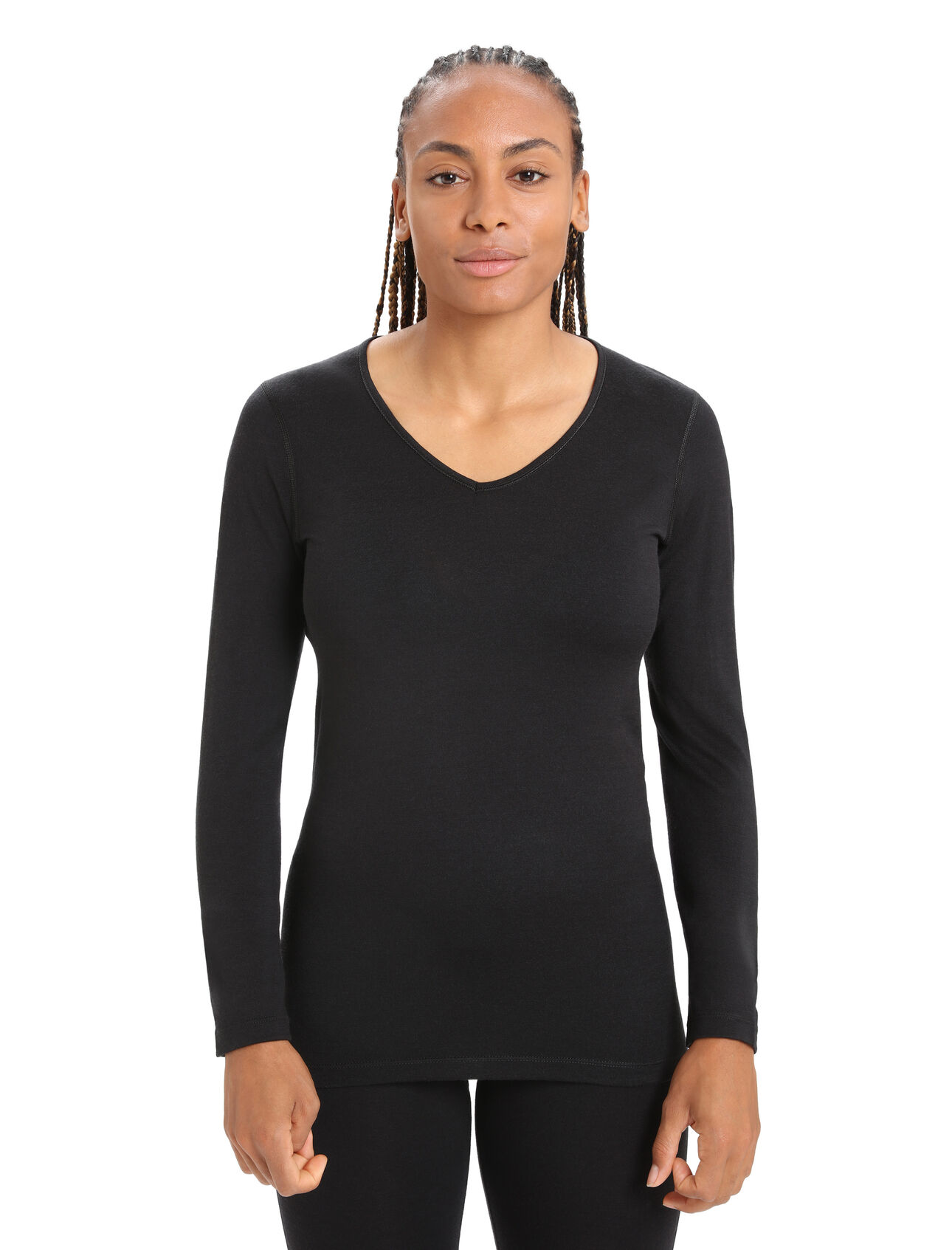 Women's Merino 200 Oasis Long Sleeve V Neck Thermal Top