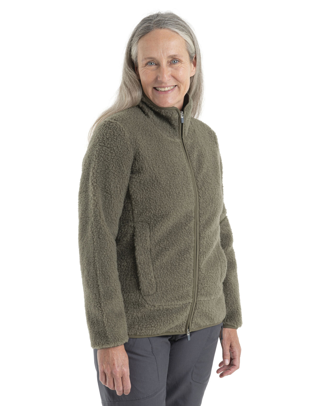 Women's RealFleece™ Merino High Pile Long Sleeve Zip Jacket