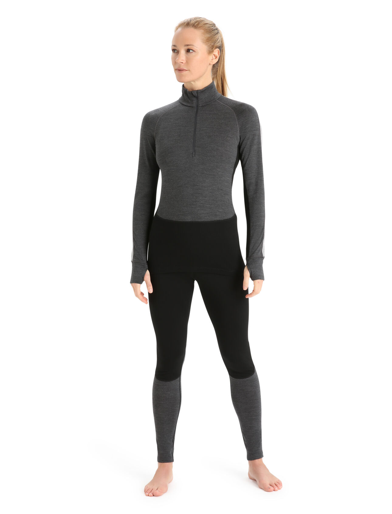 Women's 260 ZoneKnit™ Merino Long Sleeve Half Zip Thermal Top