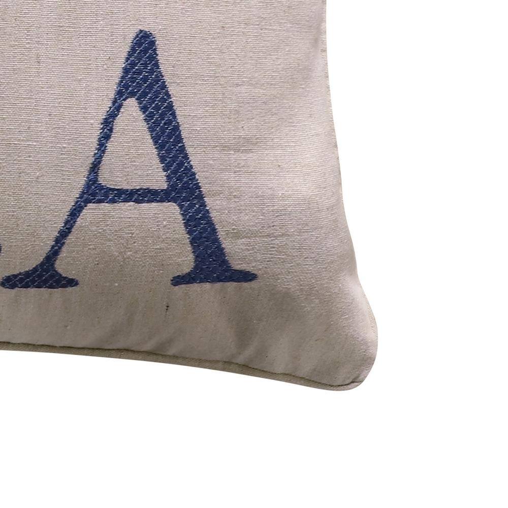 Levtex Home Blue Bay Natural, Navy and White 