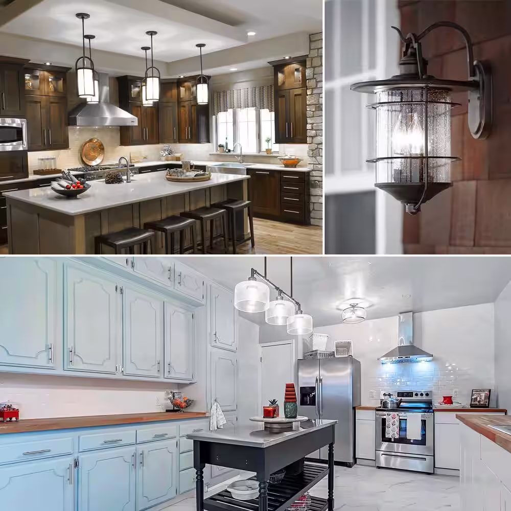 LUXRITE 60-Watt Equivalent B10 Dimmable Edison LED Light Bulbs Torpedo Tip Clear Glass 5000K Bright White (12-Pack)