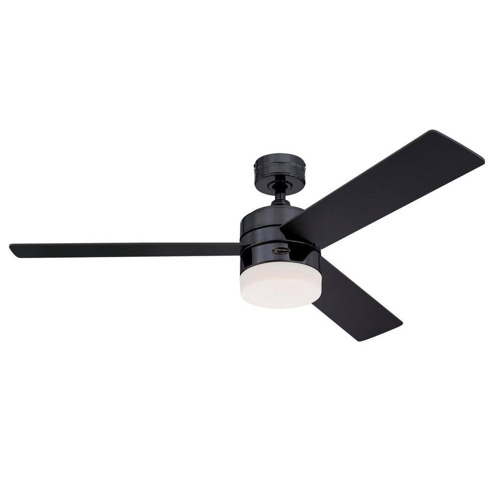 Westinghouse Alta Vista 52 in. LED Indoor Gun Metal Ceiling Fan with Light Fixture and Remote Control