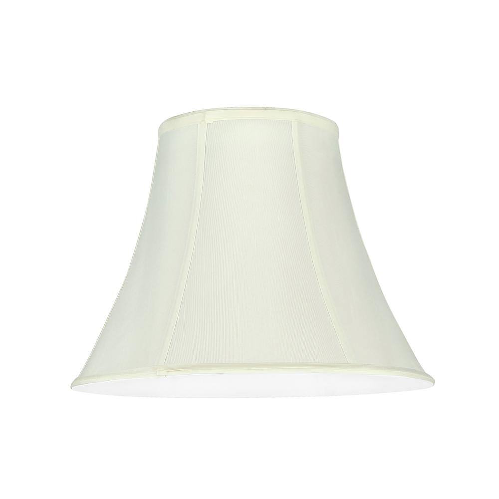 Aspen Creative Corporation 14 in. x 11 in. Off White Bell Lamp Shade