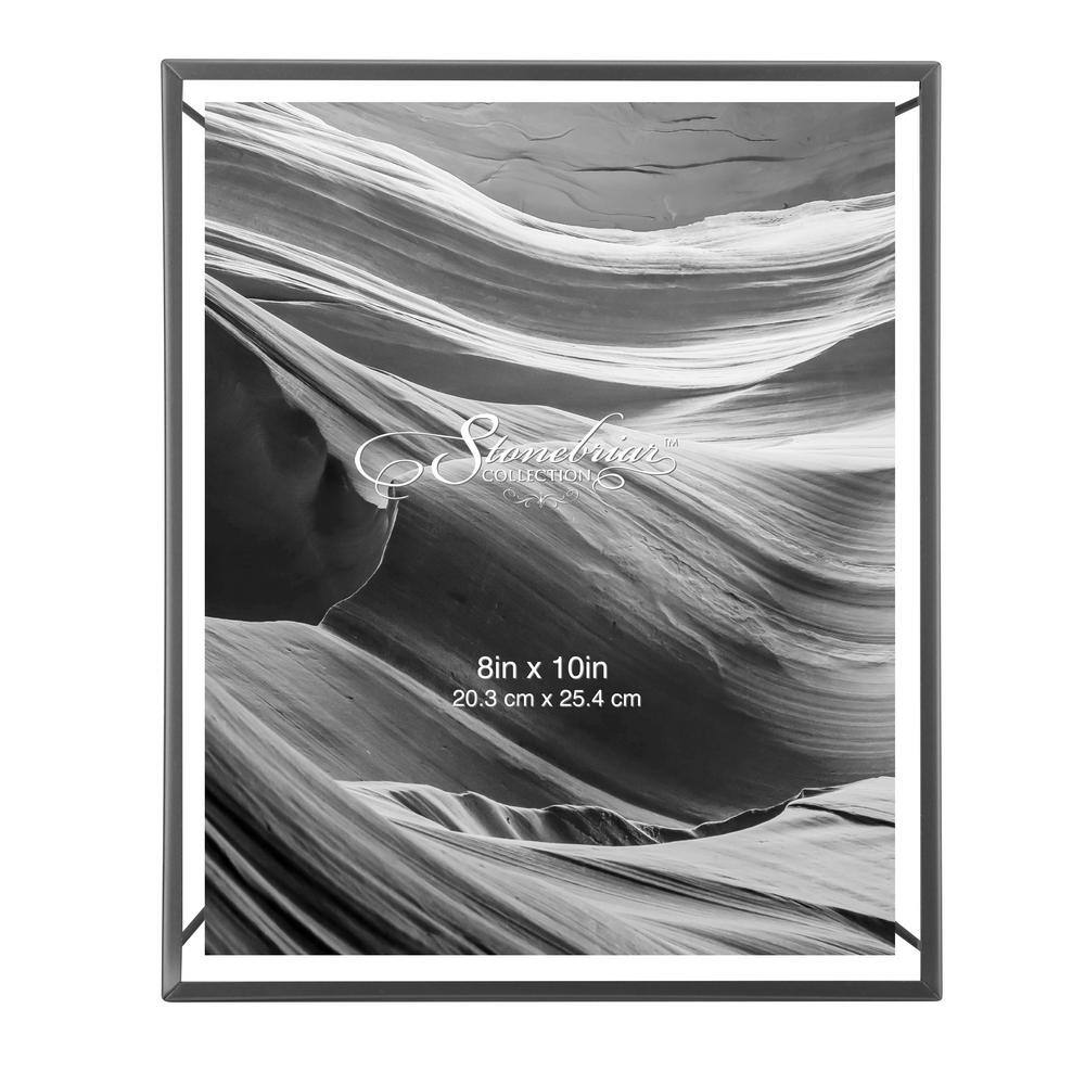 Stonebriar Collection 8 in. x 10 in. Black Picture Frame