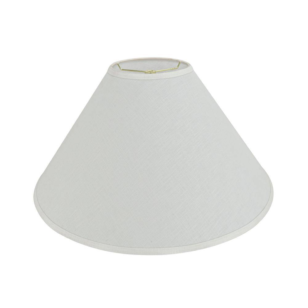 Aspen Creative Corporation 23 in. x 14 in. Off White Hardback Empire Lamp Shade