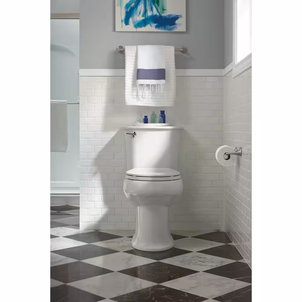 KOHLER Elliston Pivoting Toilet Paper Holder in Brushed Nickel