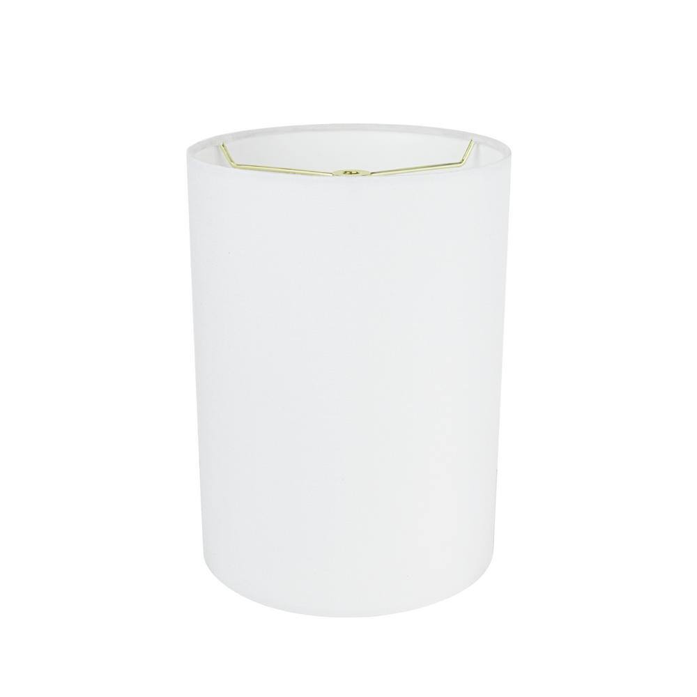 Aspen Creative Corporation 8 in. x 11 in. Off White Drum/Cylinder Lamp Shade