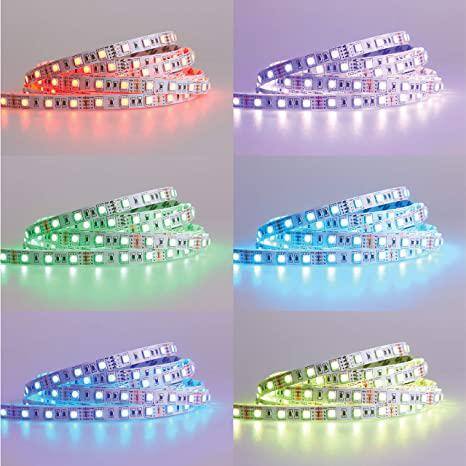 WBM SMART 196.85 in. Multi-Color, Indoor and Outdoor LED Strips Light Lamp, Adjustable Brightness (Pack of 3)