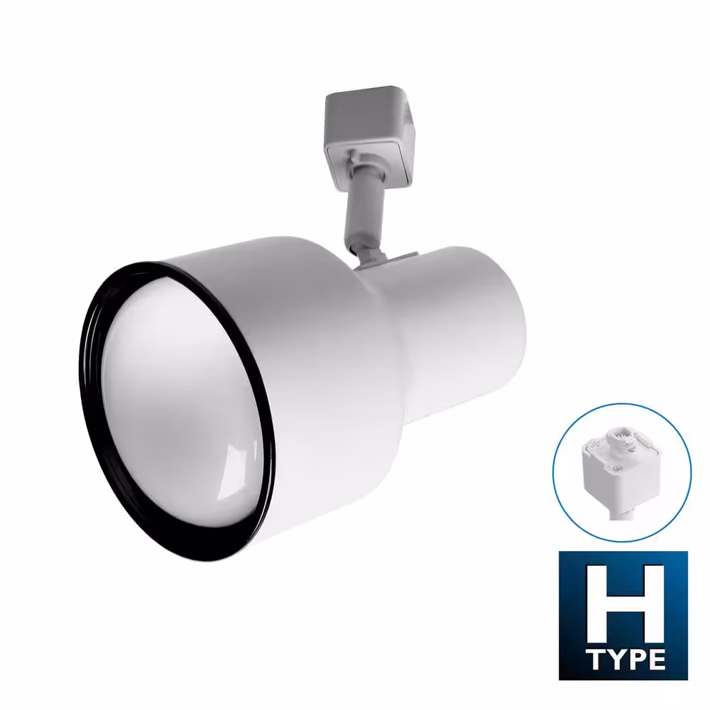 NICOR 4 ft. 3-Light White Linear Track Lighting Kit