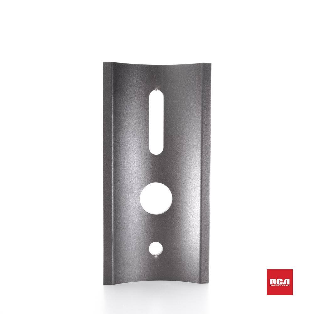 RCA 400-Watt Integrated LED Black Parking Lot Area Light with Square and Round Pole Mounting Adapters, 5000K