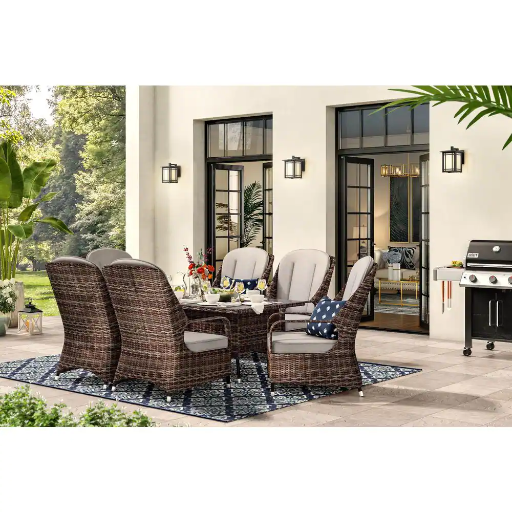 Home Decorators Collection Port Oxford 1-Light Oil Rubbed Chestnut Outdoor Wall Lantern Sconce