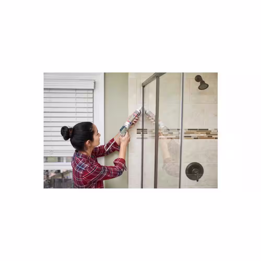 GE Advanced Silicone 2 2.8 oz. Clear Kitchen and Bath Caulk