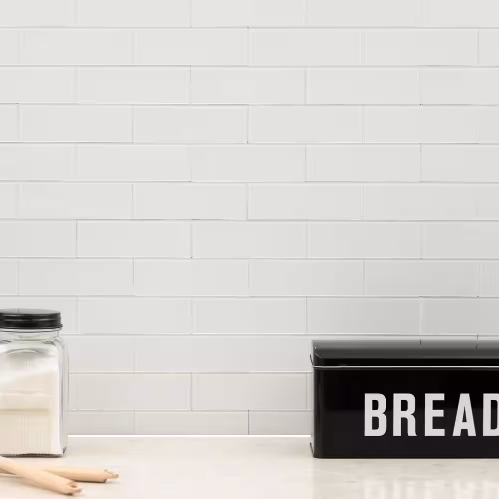 MSI Alpine Ice 12 in. x 0.16 in. x 12 in. Textured Glass Peel and Stick Tile (1 sq. ft./Each)