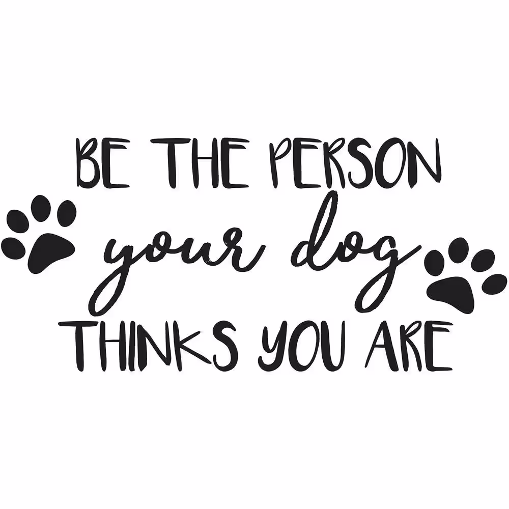 WallPops Your Dog Wall Quote