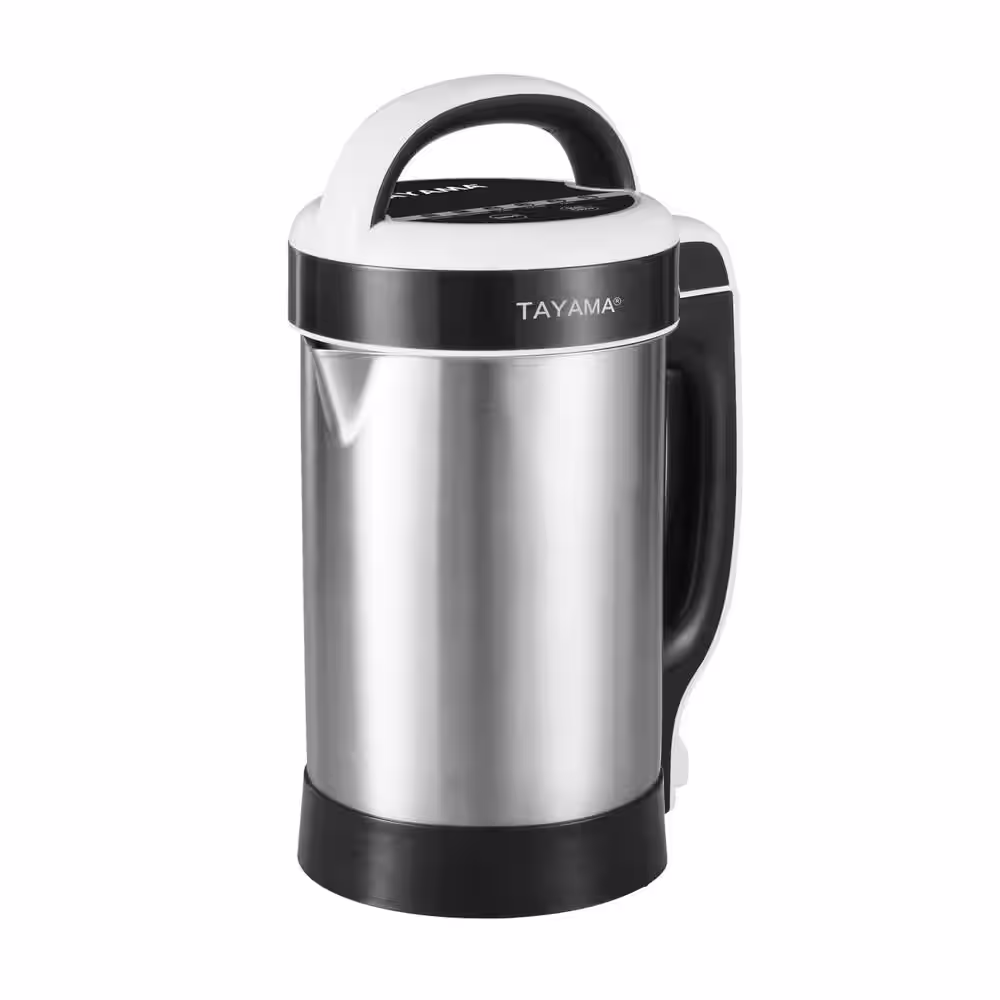 Tayama Multi-Functional Stainless Steel Soy and Nutmilk Maker, 1.3L