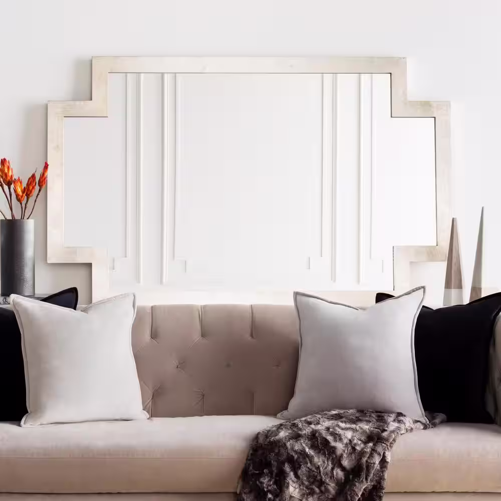 Artistic Weavers Oversized Rectangle Silver Contemporary Mirror (65 in. H x 40 in. W)