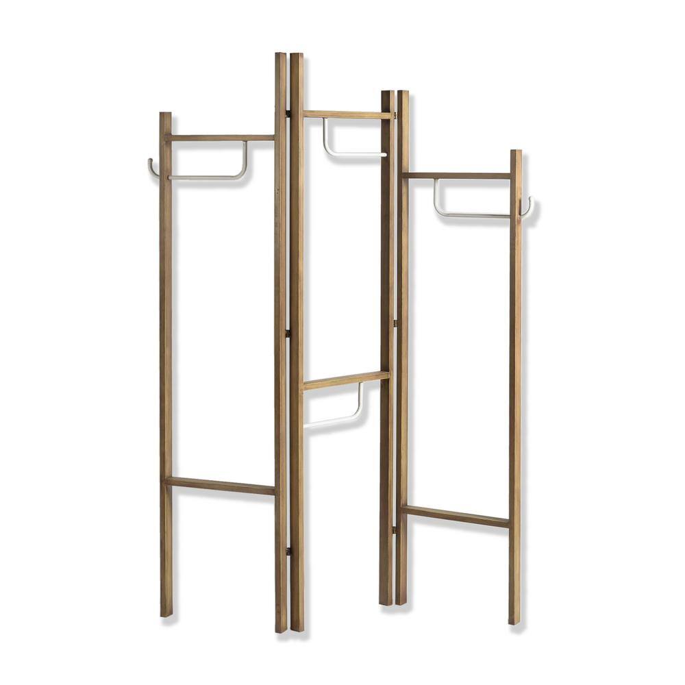 None SG-318 Hallstand Screen 3-Panel Room Divider