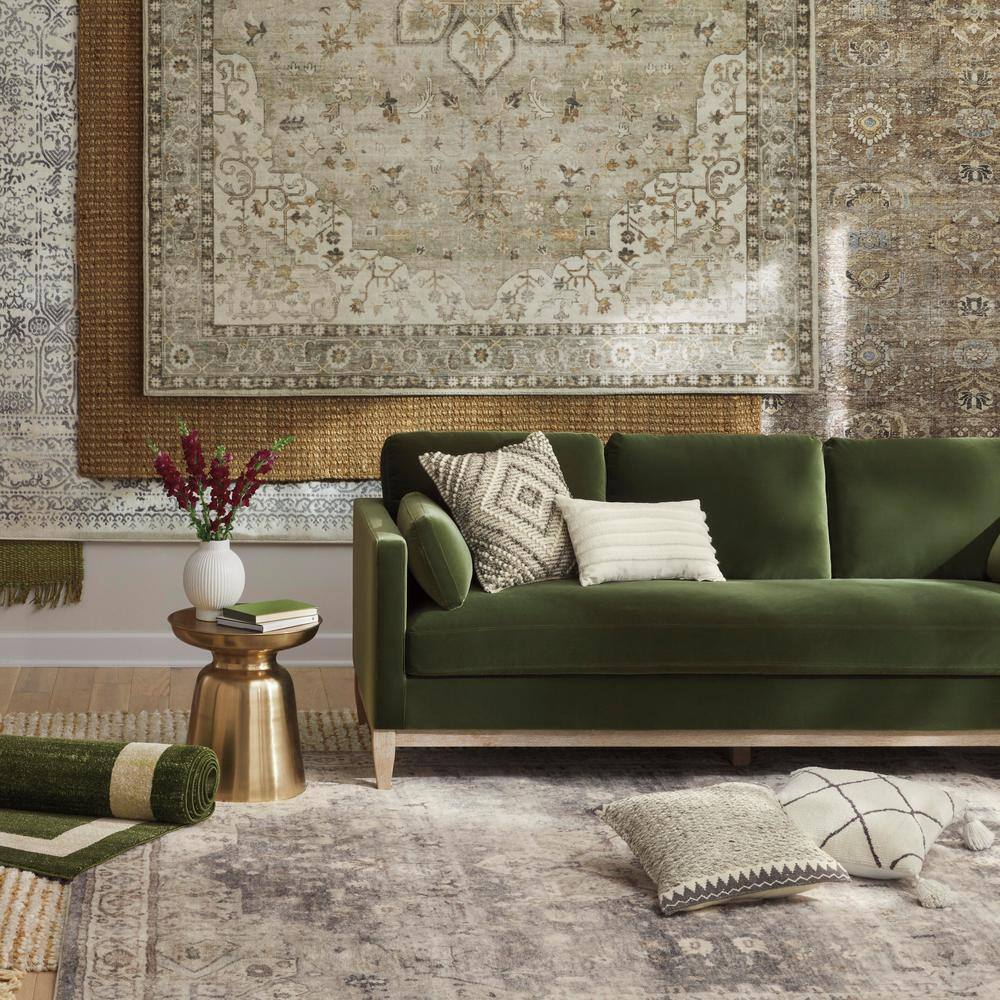 INK+IVY Daria Ivory 12 in. W x 20 in. L Cotton Oblong Pillow