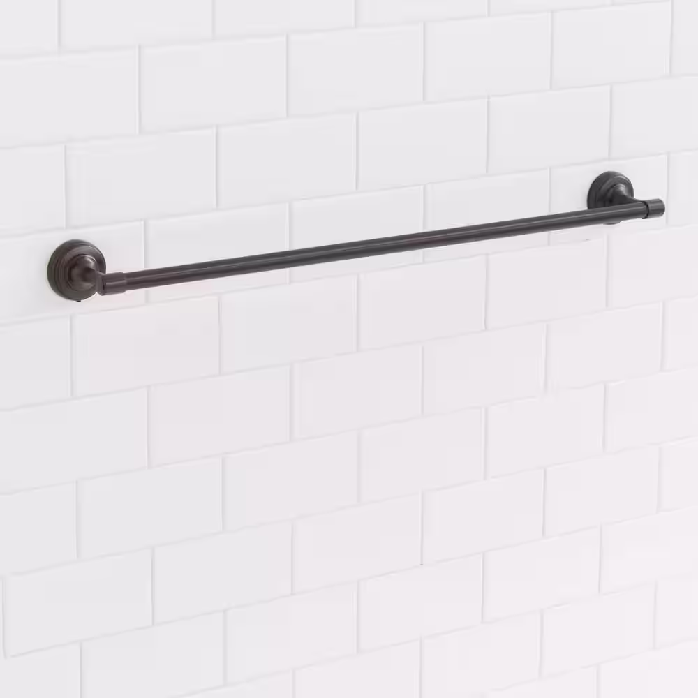 Glacier Bay Keegan 24 in. Towel Bar in Oil Rubbed Bronze