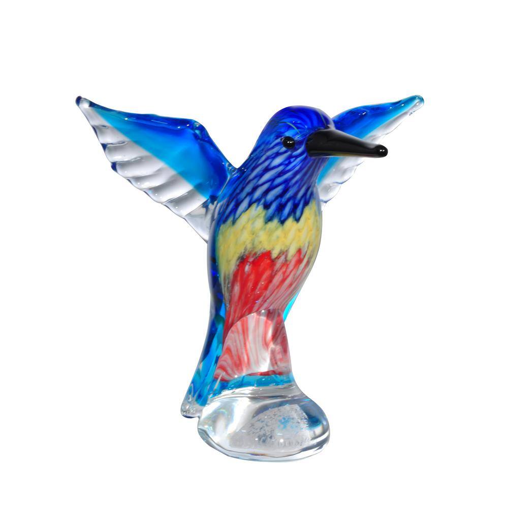 Dale Tiffany 8 in. Hailey Handcrafted Irregular Art Glass Figurine