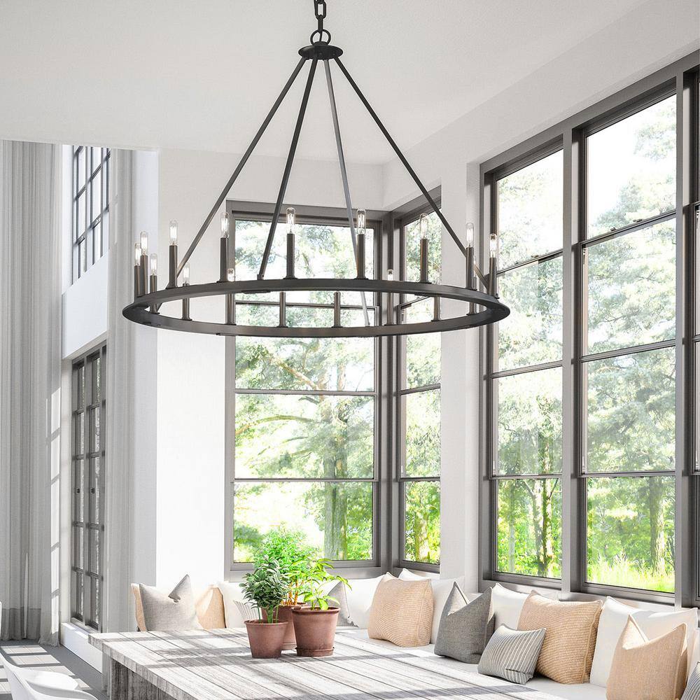 LUXRITE 60-Watt Equivalent T6 T6.5 Dimmable Edison LED Light Bulbs 5-Watt UL Listed 4000K Cool White (12-Pack)