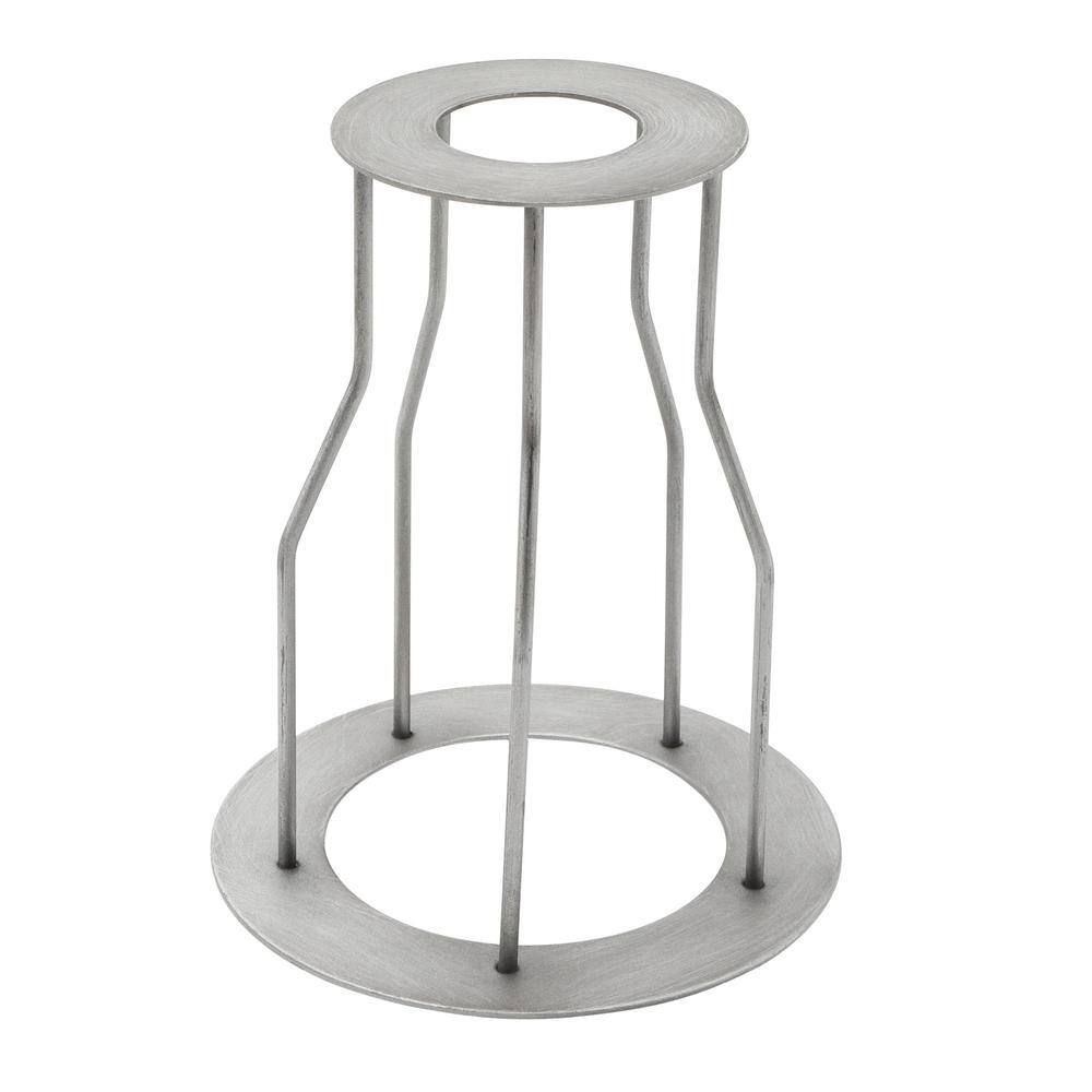 Titan Lighting Cast Iron Pipe Optional Cage Shade