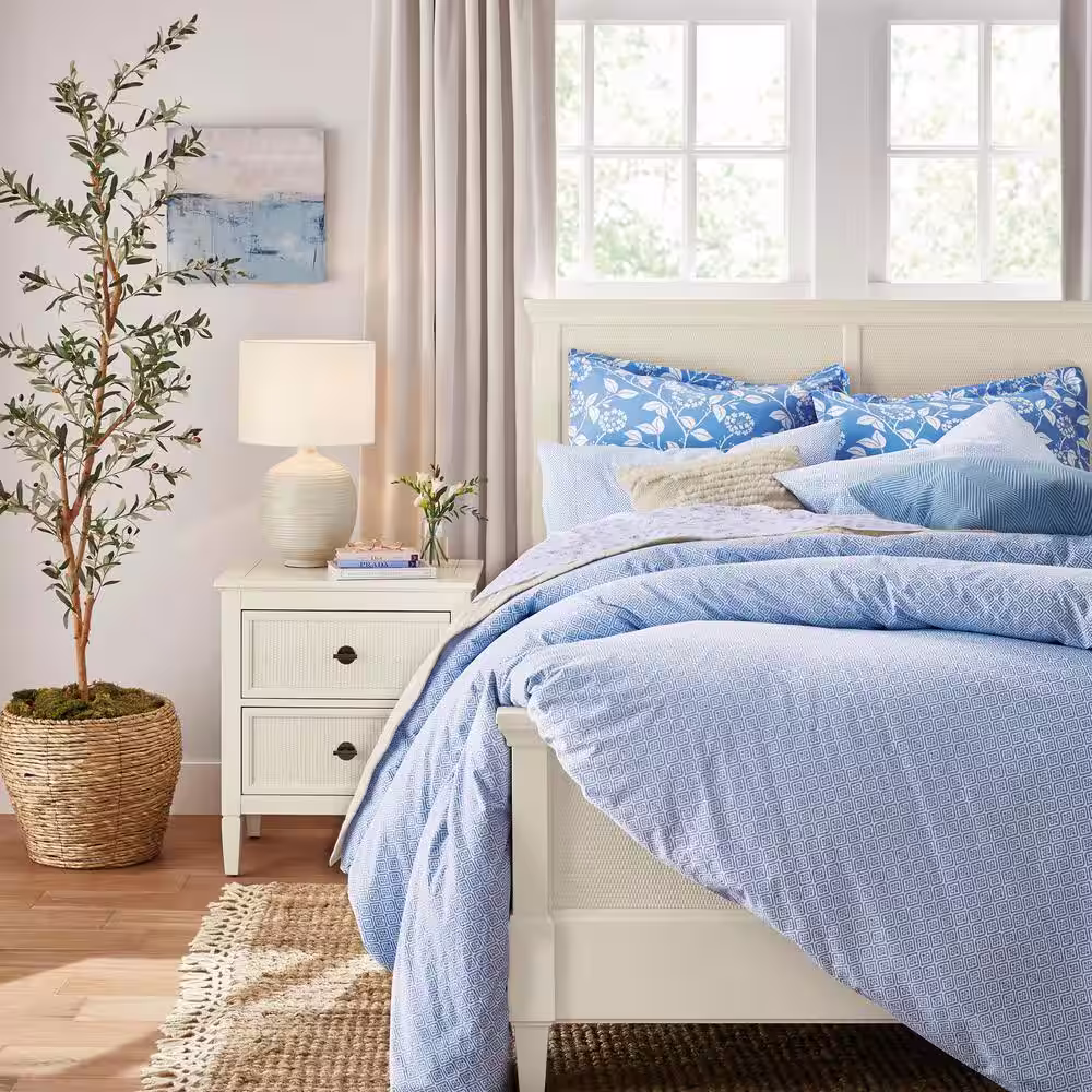 Nearly Natural Indoor 82 in. Artificial Olive Tree