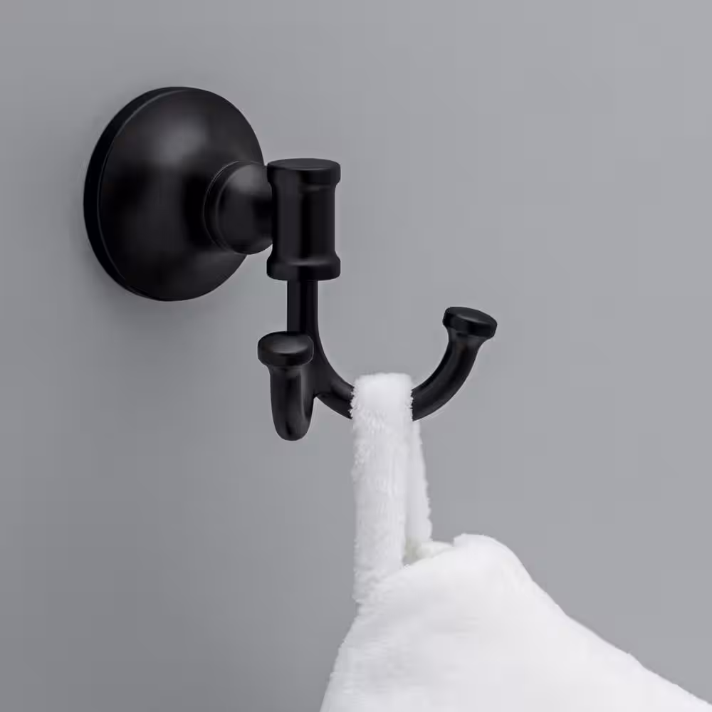 Delta Chamberlain Towel Hook in Matte Black