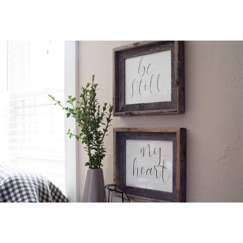 HomeRoots Josephine 18 in. x 24 in. Gray Picture Frame