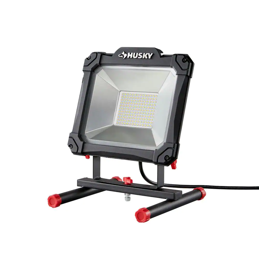 Husky 12000 Lumens/6000 Lumens Portable LED Work Light