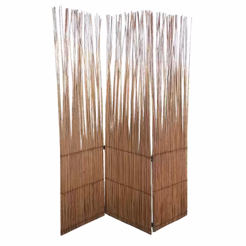 None SG-348 Juniper Screen 3-Panel Room Divider