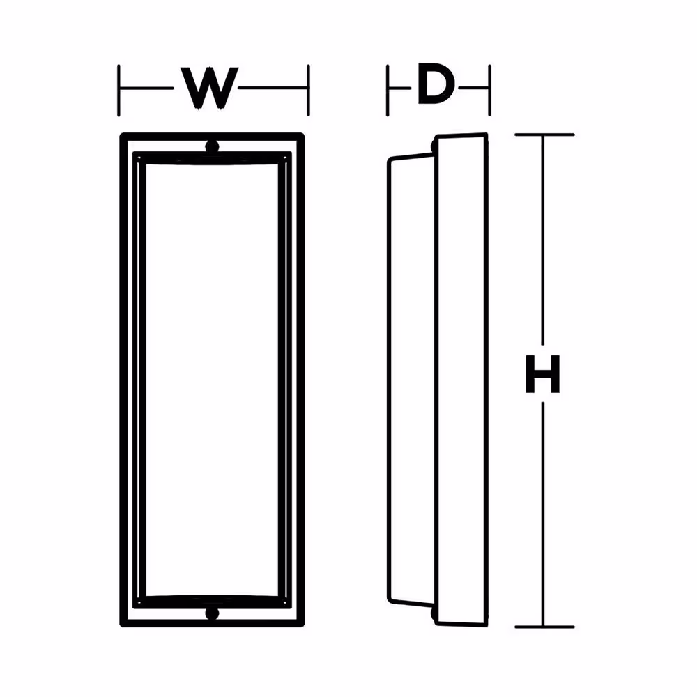 AFX 10.5-Watt White Outdoor Integrated LED Wall Pack Light