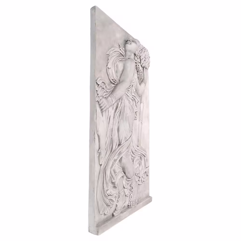 Design Toscano 37 in. x 21 in. Dancing Greek Maenad with Thyrsus (5th century BC) Right Wall Frieze