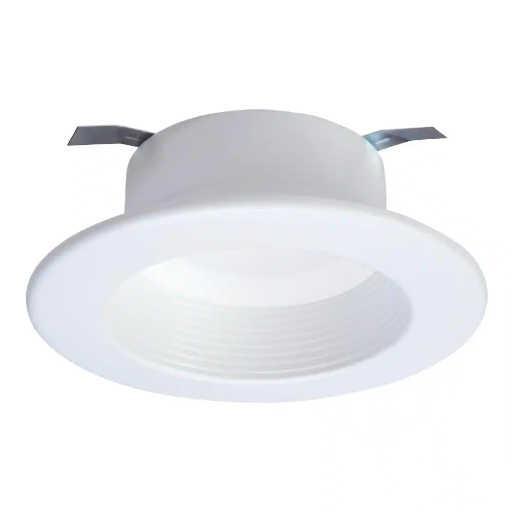 Halo RL 4 in. Selectable CCT (2700K-5000K) Integrated LED White Retrofit Recessed Ceiling Light Trim (6-Packs)