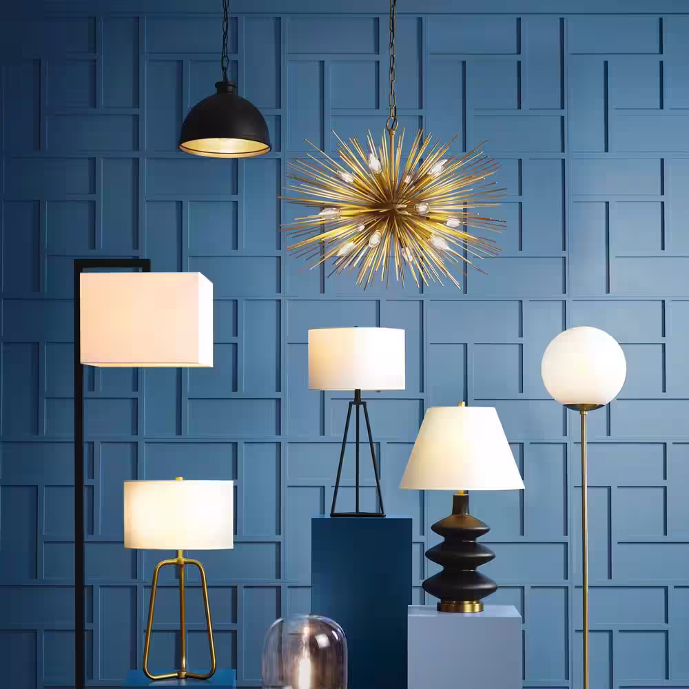 Meyer&Cross Gio 26.13 in. Blackened Bronze Table Lamp