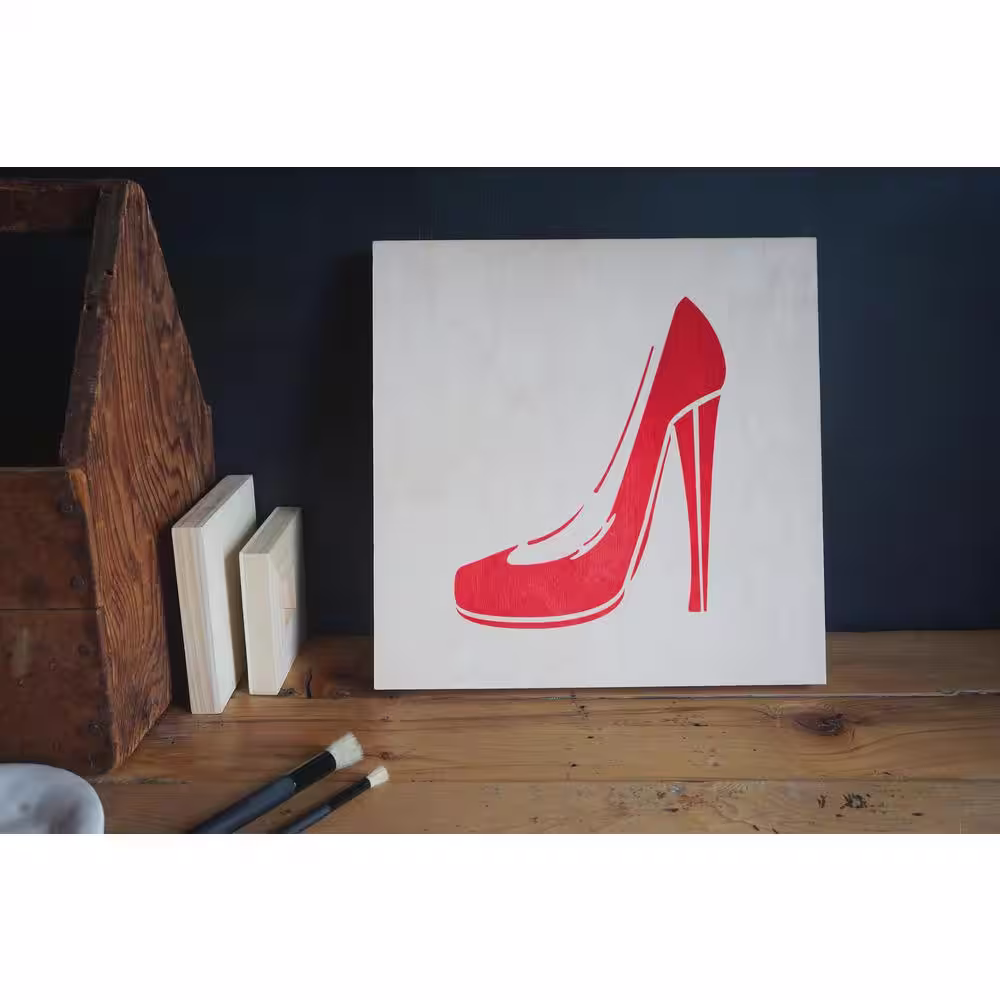 Stencil1 Vampy Heels Stencil